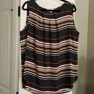 Loft sleeveless blouse